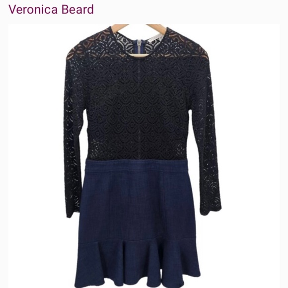 Veronica Beard Bex Combo Dress - Picture 3 of 10